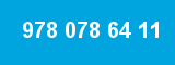 978 078 64 11